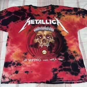 Metallica Tie-Dye T-Shirt M